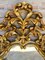 Espejo Cornucopia Mid-Century dorado, Imagen 2