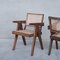 Mid-Century Office Armchairs by Pierre Jeanneret, Set of 2, Image 3