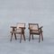 Mid-Century Office Armchairs by Pierre Jeanneret, Set of 2, Image 12