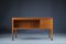 Asymmetrischer Mid-Century Teak Schreibtisch mit Bar, 1960er 19