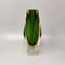 Grüne italienische Vase von Flavio Poli für Seguso, 1960er 1