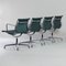 Chaises EA 107 par Charles & Ray Eames pour Vitra, 1980s, Set de 4 5