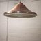 Danish Copper Pendant Light, 1960s 9