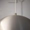 Lampada a sospensione a cupola in argento opaco, Danimarca, anni '60, Immagine 6