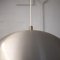 Lampada a sospensione a cupola in argento opaco, Danimarca, anni '60, Immagine 9
