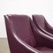 Italian Lounge Chair in Faux Leather, 1950s, Image 4