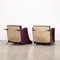 Italian Lounge Chair in Faux Leather, 1950s, Image 9