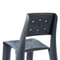 Graphite Carbon Steel Chippensteel 5.0 Sculptural Chair by Zieta 9