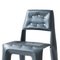 Graphite Carbon Steel Chippensteel 5.0 Sculptural Chair by Zieta 7