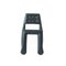 Graphite Carbon Steel Chippensteel 5.0 Sculptural Chair by Zieta 3