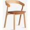 Natural Leather Nude Dining Chair by Made by Choice, Set of 2 3