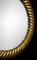 Espejo de pared circular dorado, Imagen 3