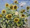 Georgij Moroz, Sunflowers, 2006, Oil on Canvas 1