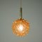 Mid-Century German Bubble Pendant in Amber, 1960s 13