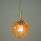 Mid-Century German Bubble Pendant in Amber, 1960s, Image 8