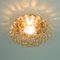 Bubble Flush Mount Sconce in Amber by Helena Tynell for Glashütte Limburg, 1960s, Image 11
