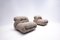 Mid-Century Modern Soriana Lounge Chairs by Afra & Tobia Scarpa for Cassina, Image 2