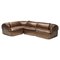 Confidential Sofa in Bronze Golden Leather by Alberto Rosselli, Image 1