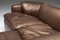 Confidential Sofa in Bronze Golden Leather by Alberto Rosselli 7