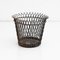 Mid-Century Modern Enameled Metal Basket by Mathieu Matégot, 1950s, Image 9
