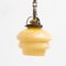 Vintage French Yellow Glass Pendant, 1930s 6