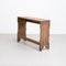 Small Rustic Wood Bench, 1920s 13