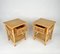 Italian Rattan Bedside Tables in Bamboo and Wood, 1980s, Image 9