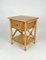Italian Rattan Bedside Tables in Bamboo and Wood, 1980s, Image 11