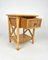 Italian Rattan Bedside Tables in Bamboo and Wood, 1980s, Image 10