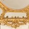Antique 19th Century Gilt Oval Wall Mirror, Image 6