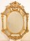 Antique 19th Century Gilt Oval Wall Mirror 1