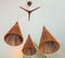 Teak Cascade Lamp by Ib Fabiansen for Fog & Mørup, Denmark, 1960s, Image 3