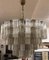 Lámpara de araña Art Déco de cristal de Murano, Imagen 4