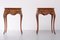 Italian Burl Side Tables in Louis XV Style, Set of 2, Image 1