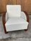 Art Deco Beige Lounge Chair, 1920s, Image 5