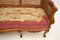 Antique French Bergere Sofa in Carved Walnut 8