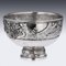 Antique Japanese Monumental Meiji Period Bowl in Solid Silver, 1900 2