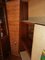 Mueble bar con taburetes de madera y vidrio, Italia, años 50. Juego de 4, Imagen 18
