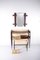 Console Murale avec Miroir et Tabouret par Ico Parisi, Italie, 1950, Set de 2 19
