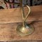 Brass Water Lily Candleholder, 1960s, Image 6