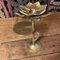 Brass Water Lily Candleholder, 1960s 4