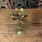 Brass Water Lily Candleholder, 1960s, Image 12