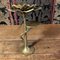 Brass Water Lily Candleholder, 1960s 8