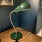 Lampada da tavolo verde in metallo, anni '50, Immagine 10