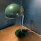 Lampada da tavolo verde in metallo, anni '50, Immagine 4