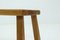 Tavolino da caffè brutalista in legno di quercia massiccio, anni '70, Immagine 5