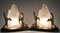 Lampes Art Déco avec Sceaux par Carvin, 1930, Set de 2 2