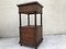 Oak Cabinet with Marble Top, 1940s 4