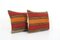 Turkish Lumbar Kilim Pillow Cases, Set of 2 3