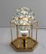 Glass Ball on Brass Frame Table Lamp from Paulmann, 1990s 5